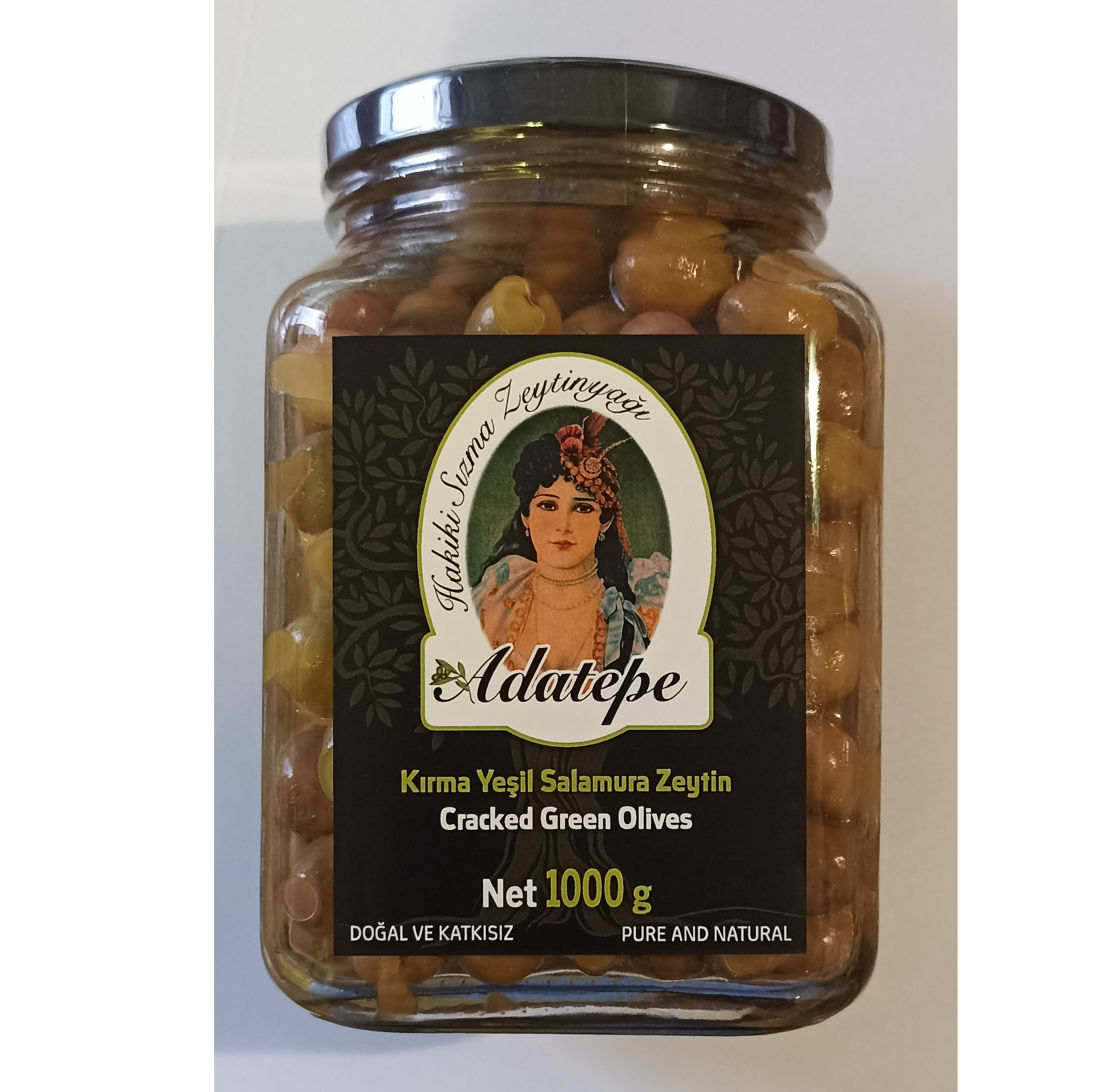 1000g Kırma (Yeşil) Zeytin